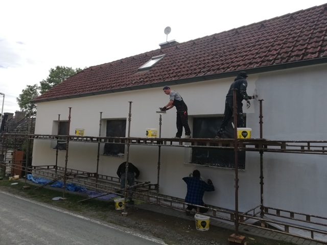 Rekonstrukce fasády rodinného domu